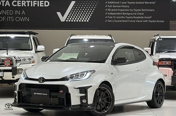 2021 Toyota Yaris GR in White