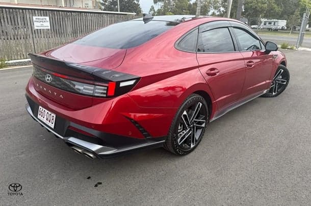 2024 Hyundai Sonata N Line in Red