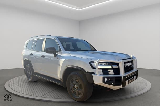 2025 Toyota Landcruiser GR Sport in White