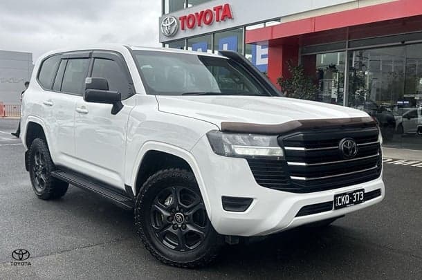 2023 Toyota Landcruiser GX in White
