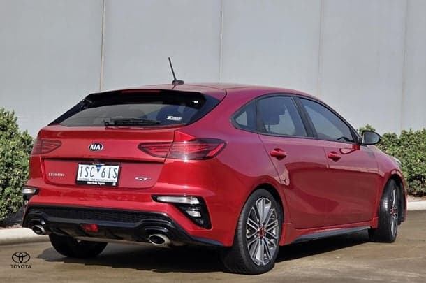 2020 Kia Cerato GT in Red
