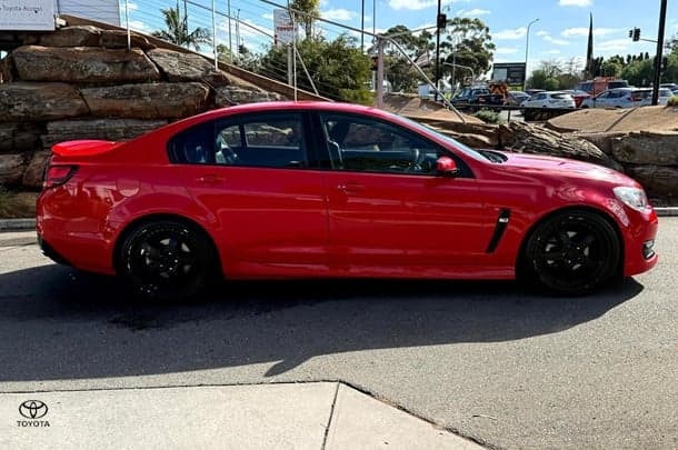 2016 Holden Commodore SV6 in Red