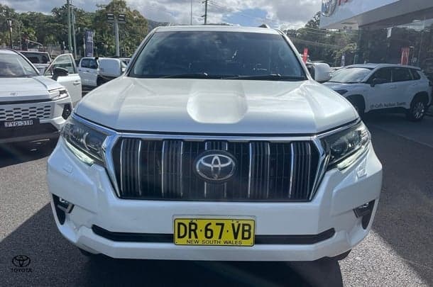 2020 Toyota Landcruiser Prado GXL in White