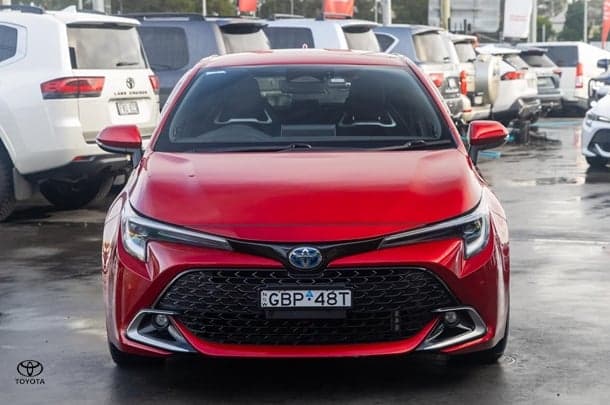 2023 Toyota Corolla ZR Hybrid in Red
