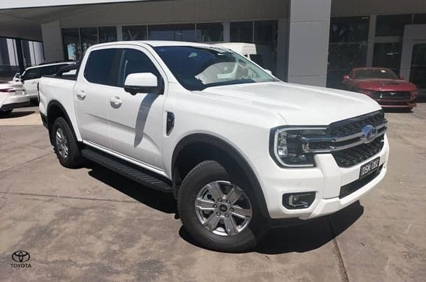 2025 Ford Ranger XLT in White