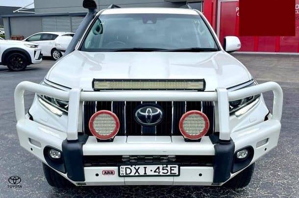 2018 Toyota Landcruiser Prado GXL in White