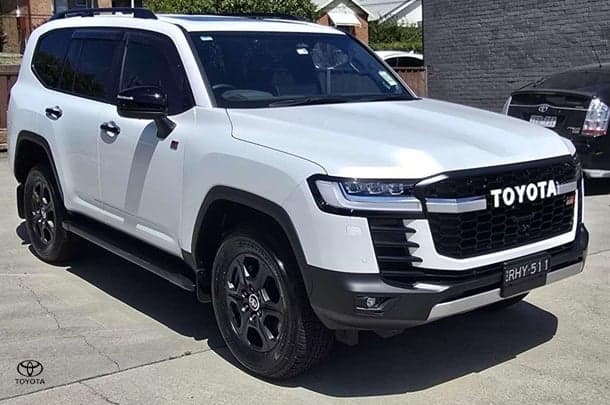 2025 Toyota Landcruiser GR Sport in White