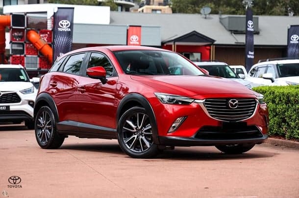 2017 Mazda CX-3 sTouring in Red