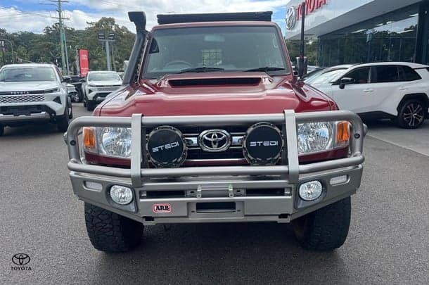 2022 Toyota Landcruiser GXL in Red