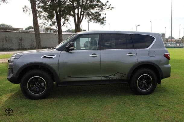 2025 Nissan Patrol Warrior in Grey