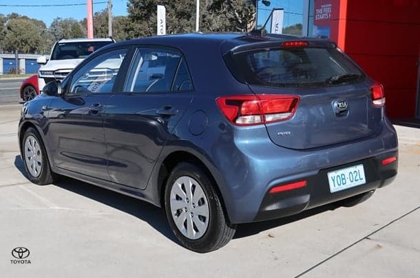 2020 Kia Rio S in Blue