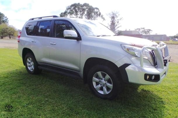2015 Toyota Landcruiser Prado GXL in Silver