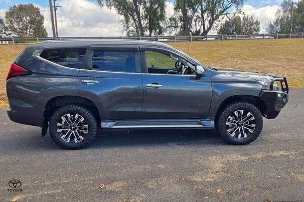 2021 Mitsubishi Pajero Sport Exceed in Titanium Gray
