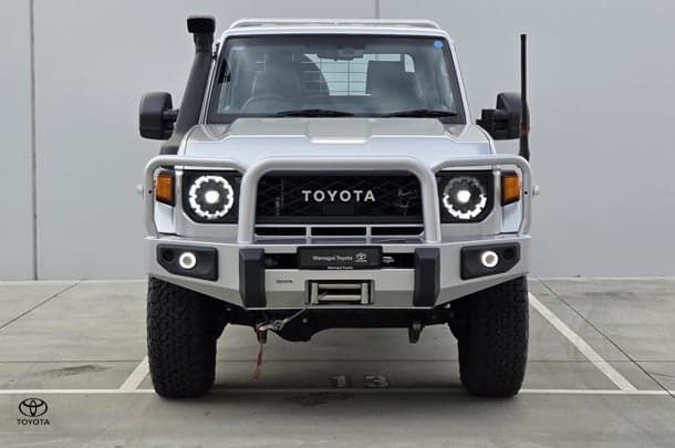 2024 Toyota Landcruiser Workmate in Silver