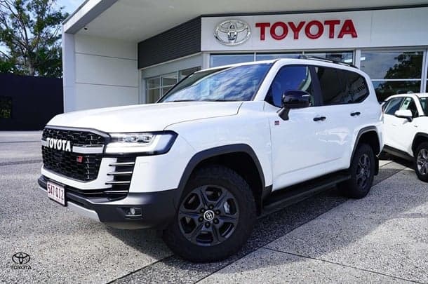 2025 Toyota Landcruiser GR Sport in White