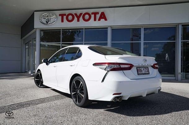 2019 Toyota Camry SX in White