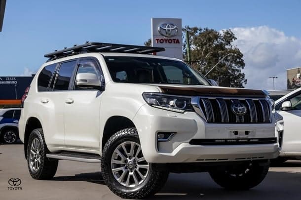 2019 Toyota Landcruiser Prado VX in White