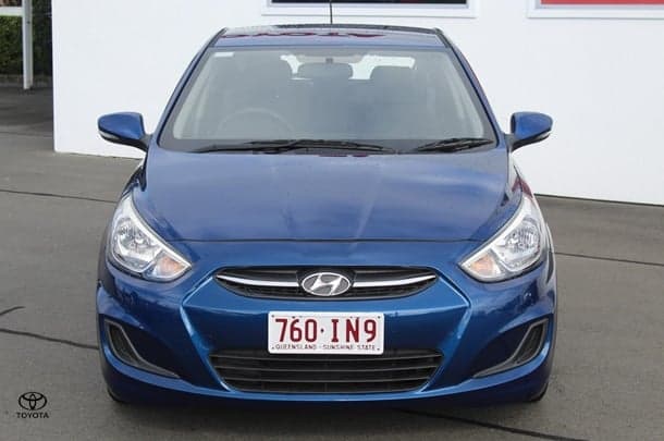2015 Hyundai Accent Active in Blue