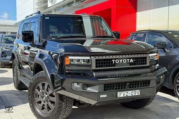 2025 Toyota Landcruiser Prado Altitude in Black