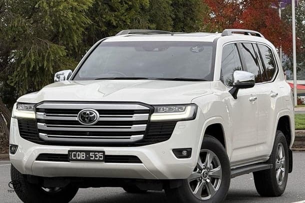 2023 Toyota Landcruiser Sahara in White