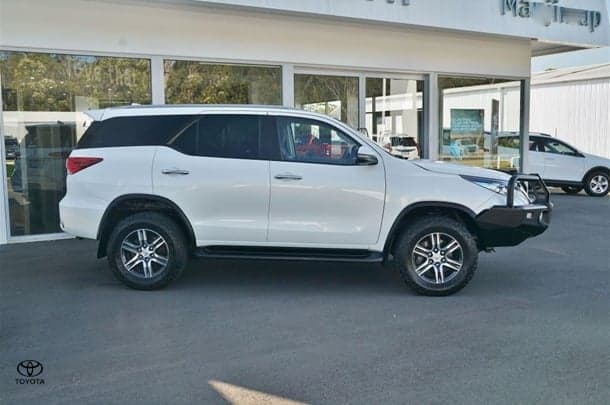 2019 Toyota Fortuner GXL in White