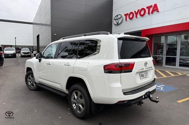 2023 Toyota Landcruiser Sahara in White