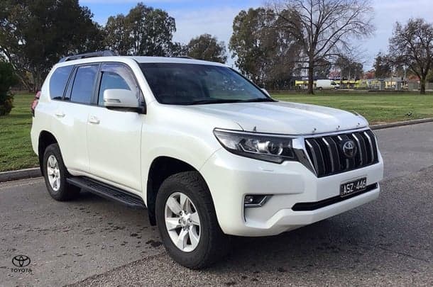 2018 Toyota Landcruiser Prado GXL in White