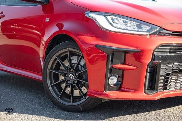 2021 Toyota Yaris GR in Red