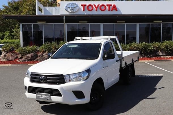 2021 Toyota Hilux Workmate in White