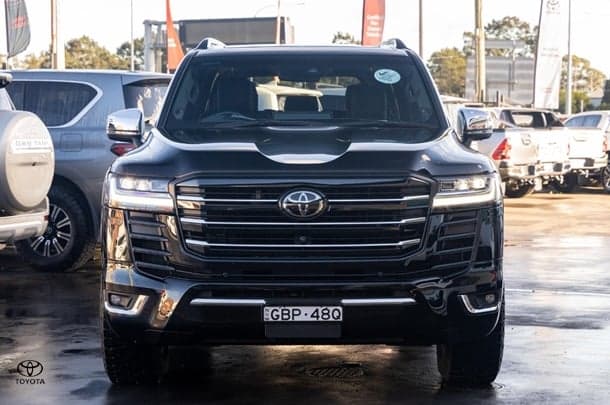 2022 Toyota Landcruiser Sahara ZX in Black