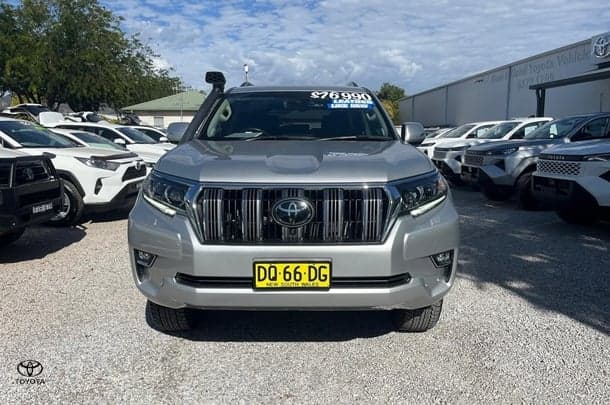 2021 Toyota Landcruiser Prado VX in Silver