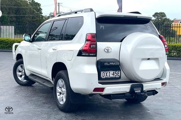 2018 Toyota Landcruiser Prado GXL in White