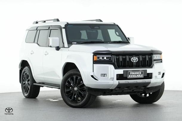 2025 Toyota Landcruiser Prado Kakadu in White