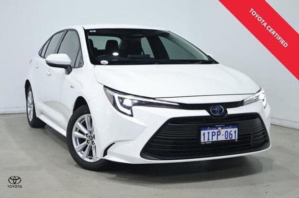 2025 Toyota Corolla Ascent Sport Hybrid in White