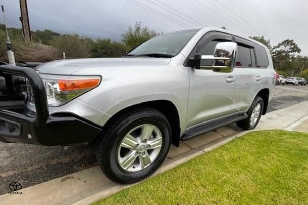 2015 Toyota Landcruiser VX in White