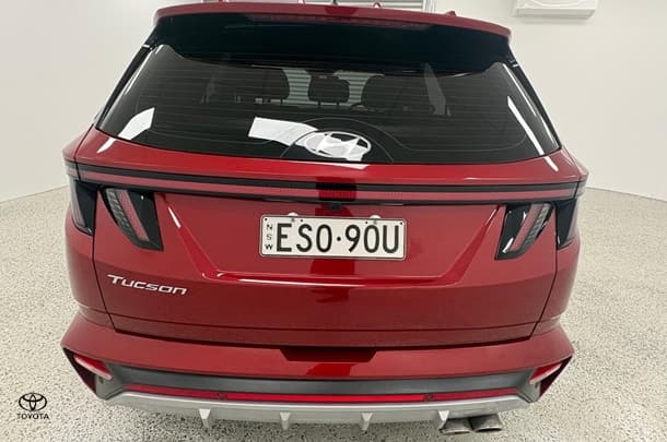 2022 Hyundai Tucson N Line in Red