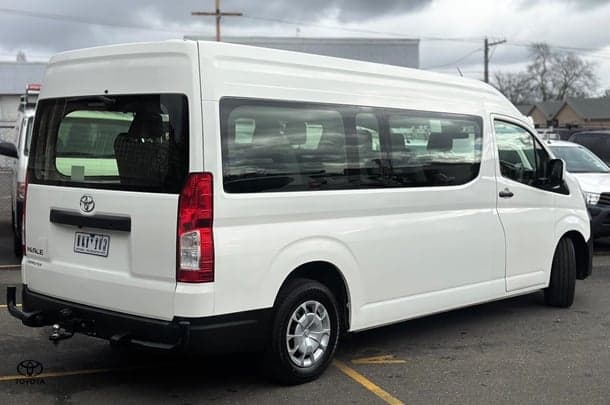 2019 Toyota Hiace SLWB in White