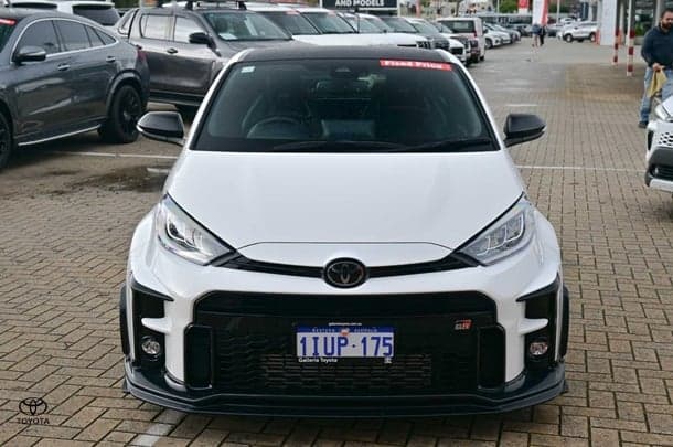 2021 Toyota Yaris GR in White