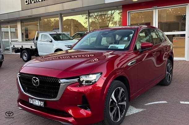 2025 Mazda CX-60 G40e Azami in Red