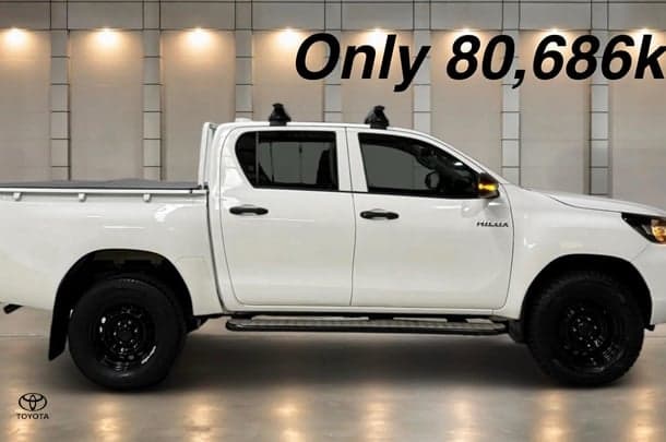 2022 Toyota Hilux Workmate Hi-Rider in White