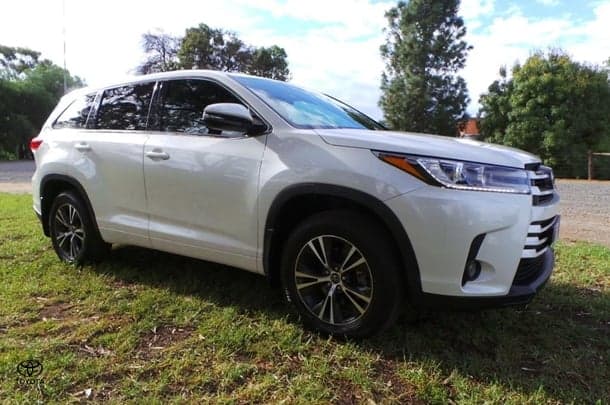 2019 Toyota Kluger GX in White