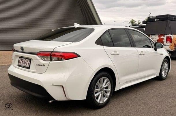 2023 Toyota Corolla Ascent Sport Hybrid in White