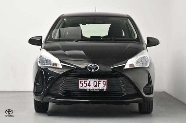 2019 Toyota Yaris Ascent in Black