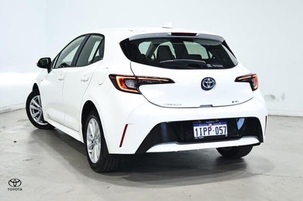 2025 Toyota Corolla Ascent Sport Hybrid in White