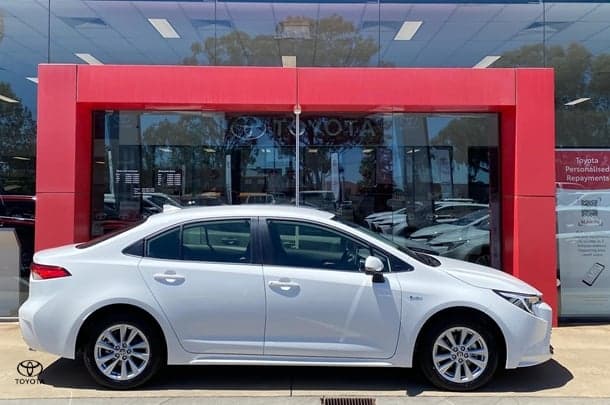 2025 Toyota Corolla Ascent Sport Hybrid in White