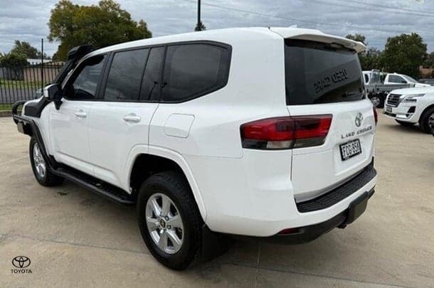 2023 Toyota Landcruiser GX in White