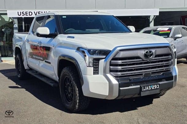 2025 Toyota Tundra Limited in White