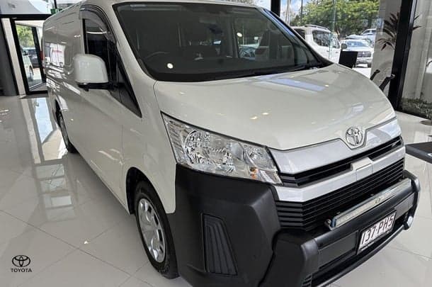 2023 Toyota Hiace LWB in White