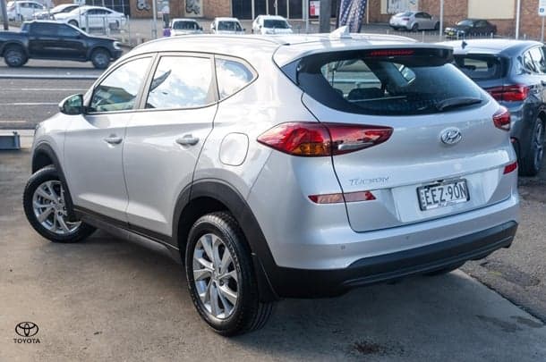 2019 Hyundai Tucson Active in Platinum Silver