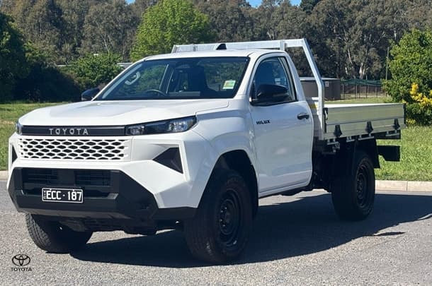 2026 Toyota Hilux Workmate in White